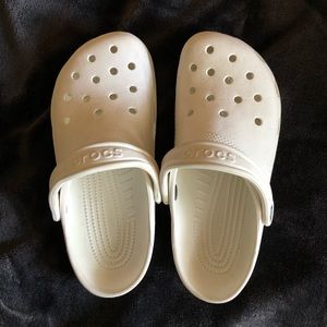 White CROCS